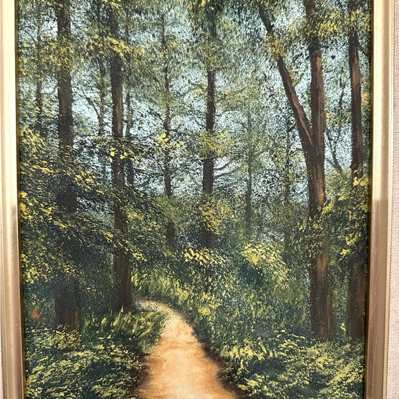 VNT🖼️Orlando Bosch, Titled: “Claro en el Bosque” No 17 - Picture 6 of 9